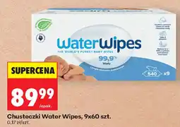 Biedronka Chusteczki Water Wipes oferta