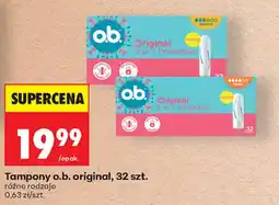 Biedronka Tampony o.b. original oferta