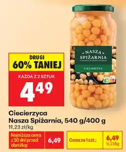 Biedronka Ciecierzyca Nasza Spiżarnia oferta