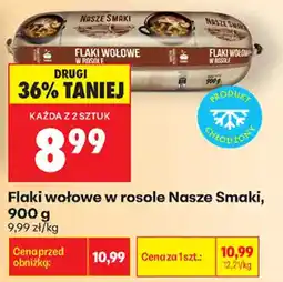 Biedronka Flaki wołowe w rosole Nasze Smaki oferta