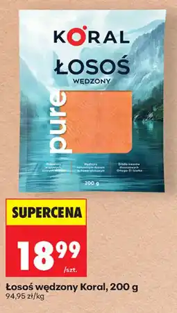 Biedronka Łosoś Wędzony Koral oferta