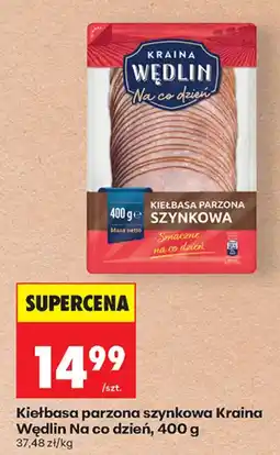 Biedronka Kiełbasa parzona szynkowa Kraina Wędlin Na co dzień oferta