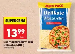Biedronka Ser mozzarella wiórki Delikate oferta