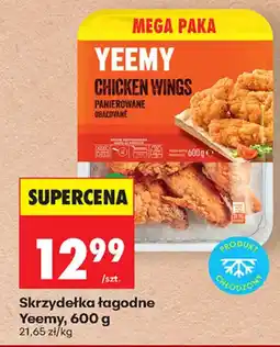 Biedronka Skrzydełka łagodne Yeemy oferta