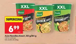 Biedronka Asia Noodles Knorr oferta