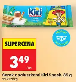 Biedronka Serek z paluszkami Kiri Snack oferta