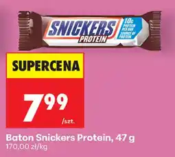 Biedronka Baton Snickers Protein oferta