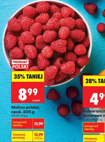 Biedronka Malina polska oferta