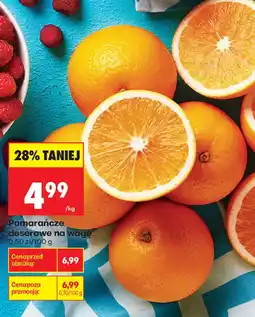 Biedronka Pomarańcze deserowe oferta
