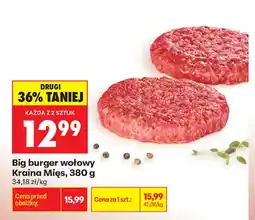 Biedronka Big burger wołowy Kraina Mięs oferta