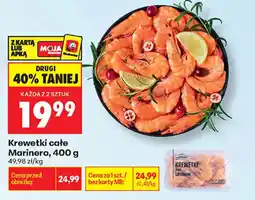 Biedronka Krewetki całe Marinero oferta