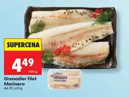 Biedronka Grenadier filet Marinero oferta