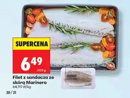Biedronka Filet z sandacza ze skórą Marinero oferta