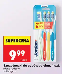 Biedronka Szczoteczki do zębów Jordan oferta