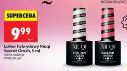 Biedronka Lakier hybrydowy Niuqi Secret Crush oferta