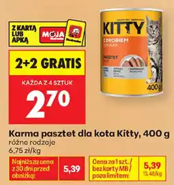 Biedronka Karma pasztet dla kota Kitty oferta