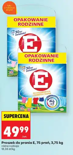 Biedronka Proszek do prania E oferta