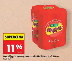 Biedronka Napój gazowany oranżada Hellena oferta