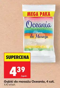 Biedronka Gąbki do masażu Oceania oferta