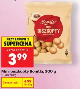 Biedronka Mini biszkopty Bonitki oferta