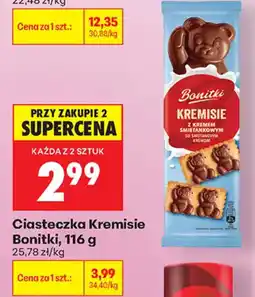 Biedronka Ciasteczka Kremisie Bonitki oferta