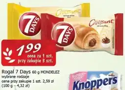 Cezar Delikatesy Rogal 7 Days 60 g MONDELEZ oferta