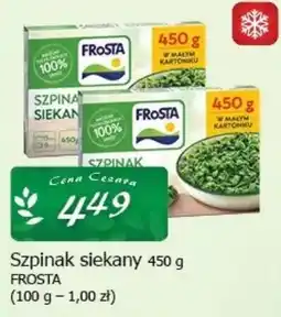 Cezar Delikatesy Szpinak siekany FROSTA oferta