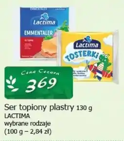 Cezar Delikatesy Ser topiony plastry 130 g LACTIMA oferta