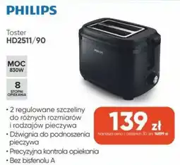 Max Elektro Toster Philips HD2511/90 oferta