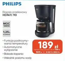 Max Elektro Ekspress przelewowy Philips HD7411/90 oferta