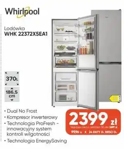 Max Elektro Lodówka Whirlpool WHK 22372X5EA1 oferta