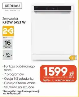 Max Elektro Zmywarka KERNAU KFDW 6753 W oferta