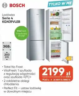 Max Elektro Lodówka Serie 4 KGN39VLEB oferta