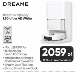 Max Elektro DREAME Robot sprzątający L50 Ultra AE White oferta