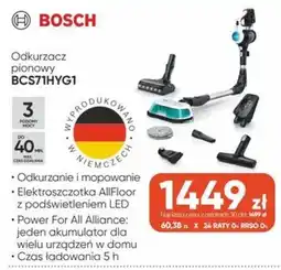 Max Elektro Odkurzacz pionowy BCS71HYG1 oferta