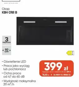 Max Elektro Okap KBH 0761 B oferta