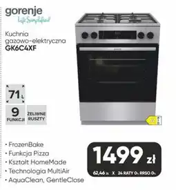 Max Elektro Kuchnia gazowo-elektryczna GK6C4XF oferta