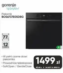 Max Elektro Piekarnik BOS6737E05DBG oferta