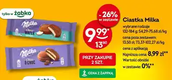 Żabka Ciastka Milka oferta