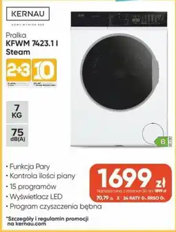 Max Elektro Pralka KFWM 7423.11 Steam oferta