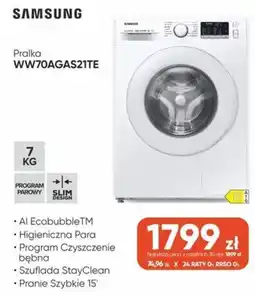 Max Elektro Pralka Samsung WW70AGAS21TE oferta