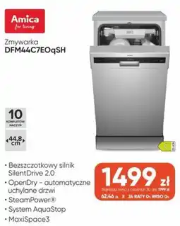 Max Elektro Zmywarka Amica DFM44C7EOqSH oferta