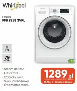 Max Elektro Pralka Whirlpool FFB 9258 SVPL oferta