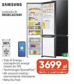 Max Elektro Lodówka AI Samsung RB38C607AB1 oferta