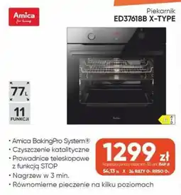 Max Elektro Piekarnik Amica ED37618B X-TYPE oferta