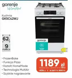 Max Elektro Kuchnia Gorenje GK5C42WJ oferta