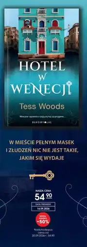 Świat Książki Hotel w Wenecji Tess Woods oferta