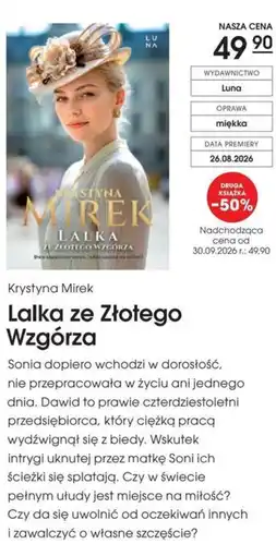 Świat Książki Lalka ze Złotego Wzgórza oferta