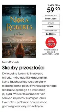 Świat Książki Nora Roberts Skarby przeszłości oferta