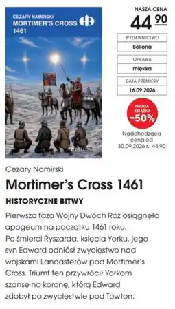 Świat Książki Mortimer's Cross 1461 oferta